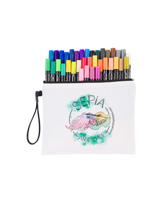 Estuche con rotuladores de colores