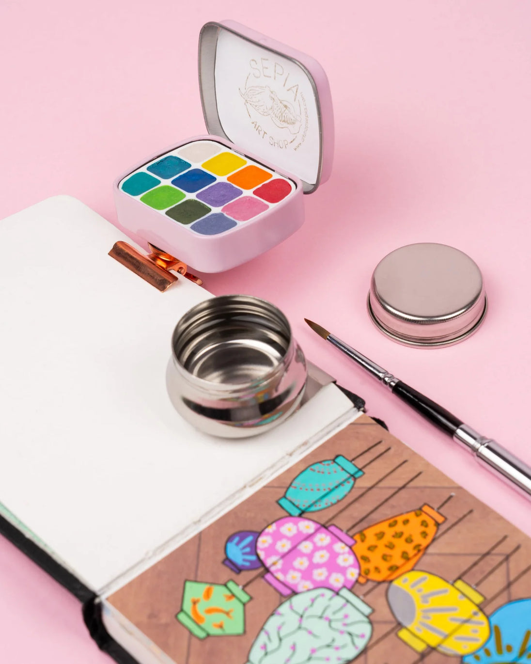 acuarelas sepia art shop