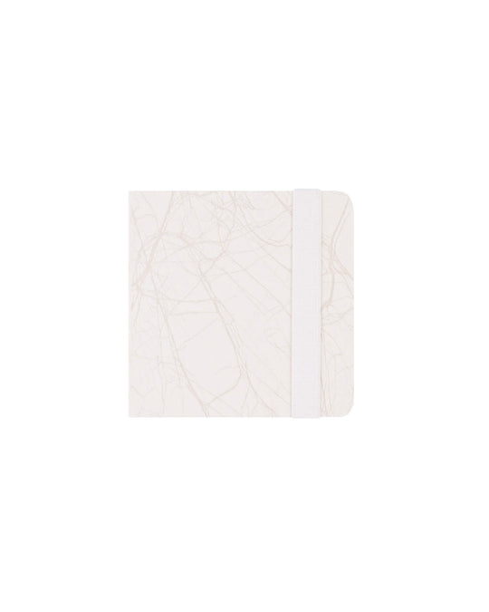 Cuaderno de Viaje Blanco 10x10 cm Blanco cerrado