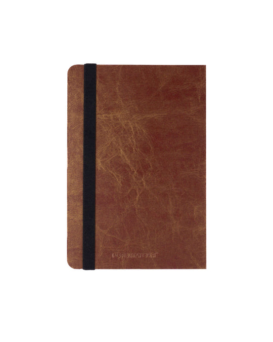 Cuaderno de Viaje Marrón 13x19 cm vista trasera
