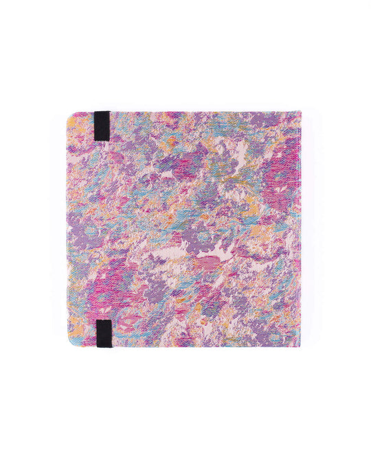 Cuaderno de Viaje Rosa 16x16 cm cerrado vista trasera