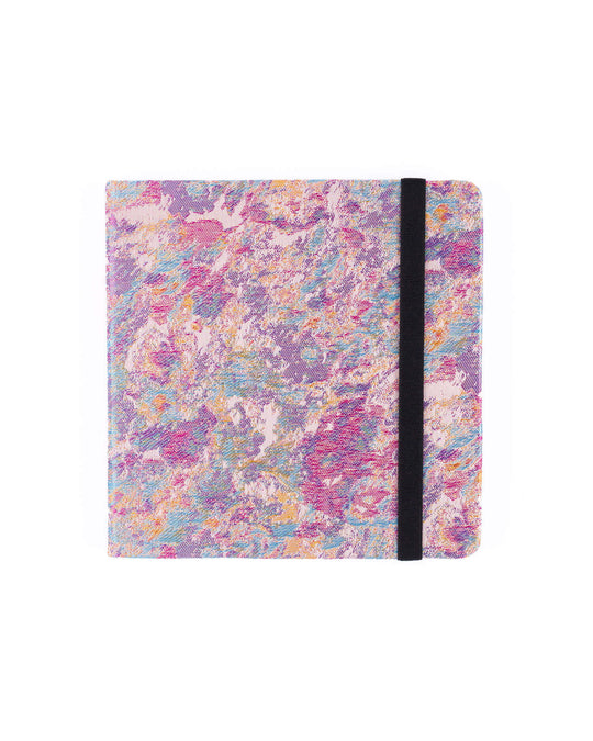 Cuaderno de Viaje Rosa 16x16 cm cerrado