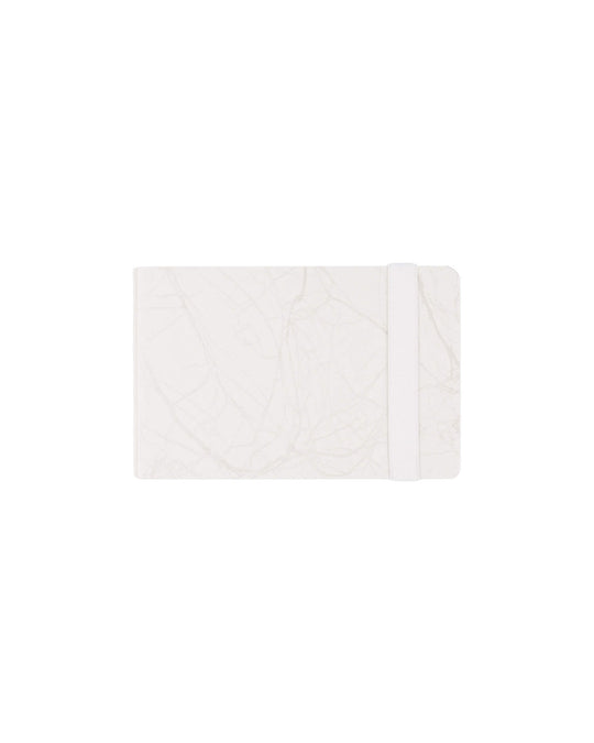 Cuaderno de Viaje Blanco 14X9 cm cerrado