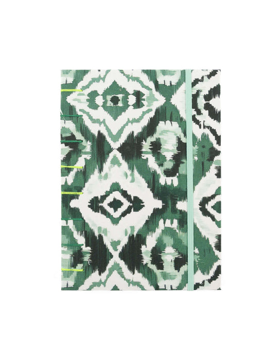 Cuaderno artesanal copto étnico ver