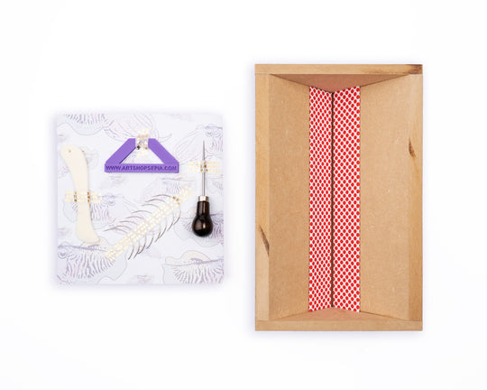 Kit artesanal de encuadernación
